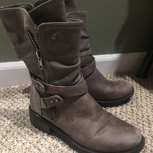 COPY - Steampunk style combat boot